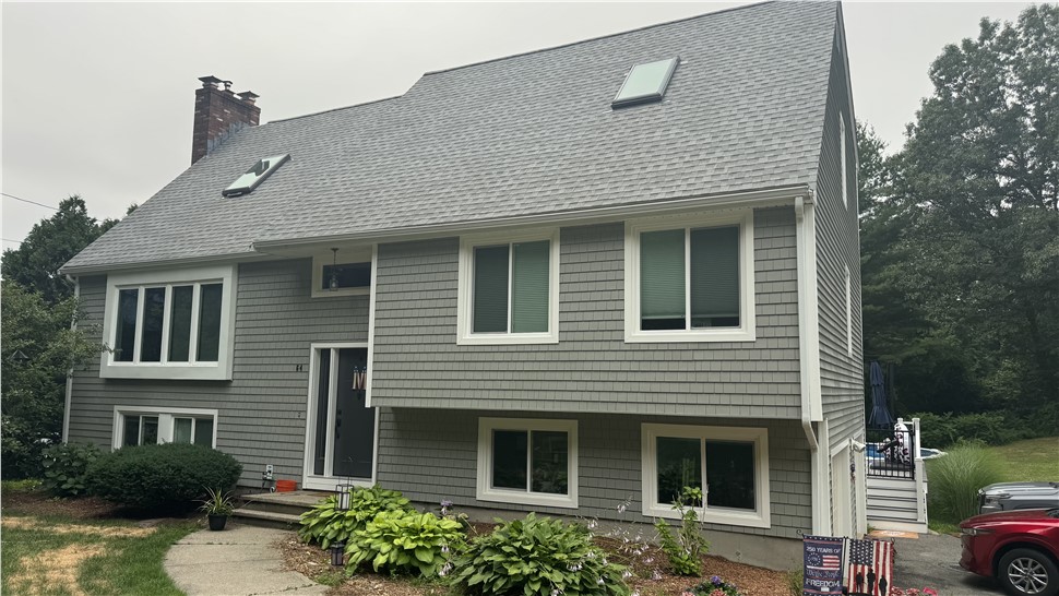 Roofing, Siding Project in Northborough, Massachusetts by Northeast Home & Energy