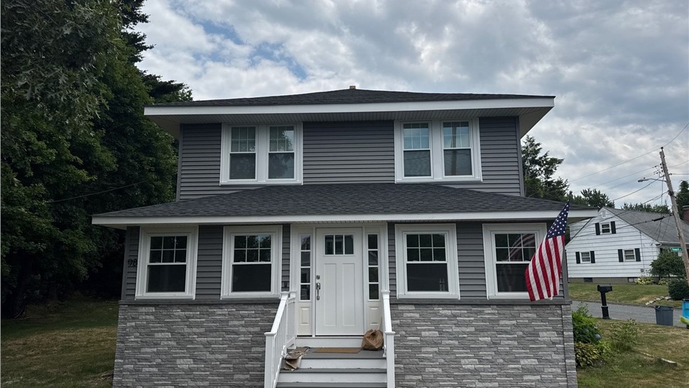 Gutters, Roofing, Siding, Windows Project in Shrewsbury, Massachusetts by Northeast Home & Energy