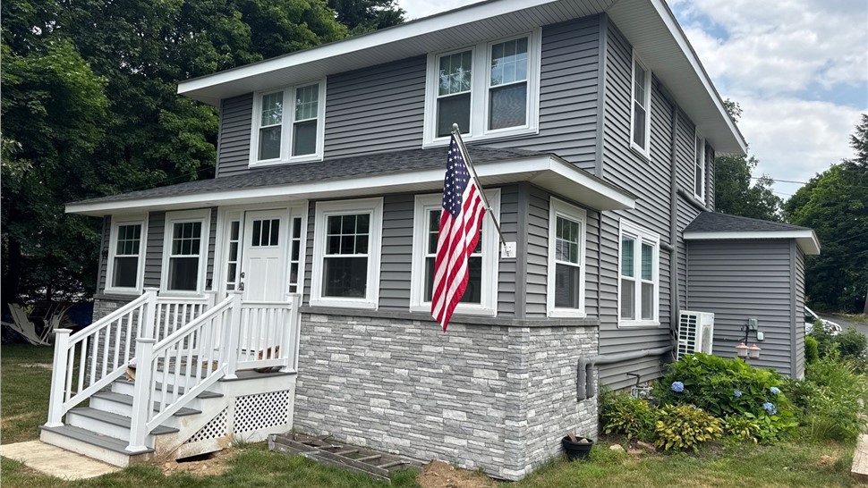 Gutters, Roofing, Siding, Windows Project in Shrewsbury, Massachusetts by Northeast Home & Energy