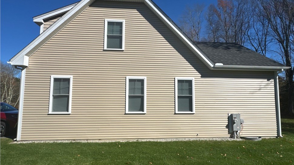 Siding Project in Upton, Massachusetts by Northeast Home & Energy