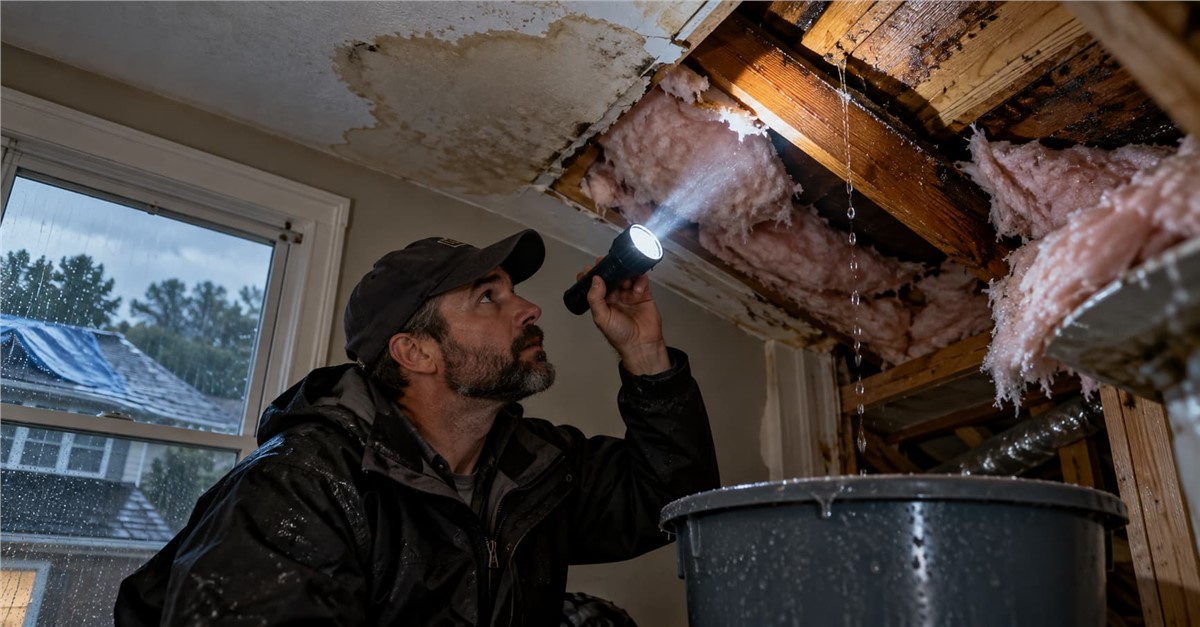 Emergency Roof Leak Repair: What to Do in the First 24 Hours