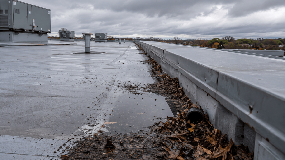 Preparing Commercial Gutters for Storm Season