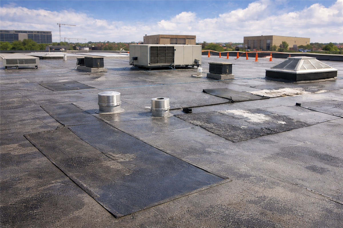 Commercial Flat Roof Repair: A Complete Guide
