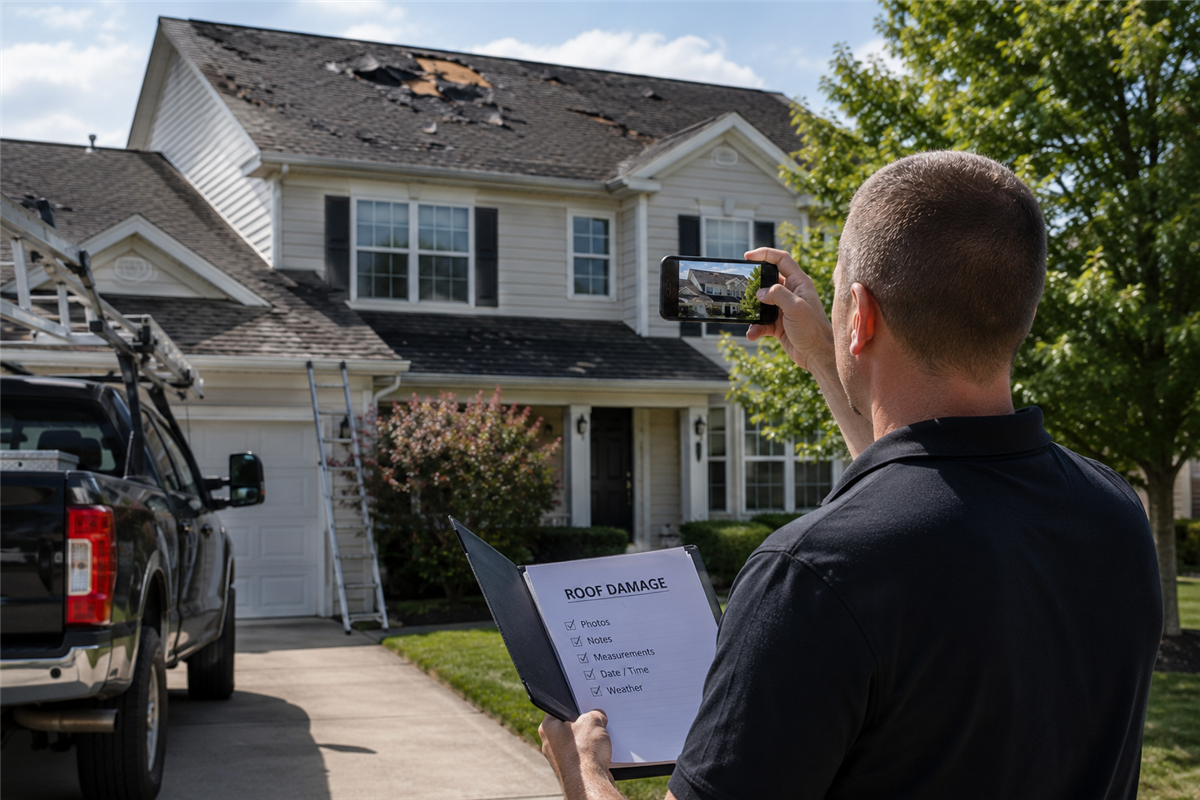 How Do I File a Claim for Roof Damage? Step-by-Step