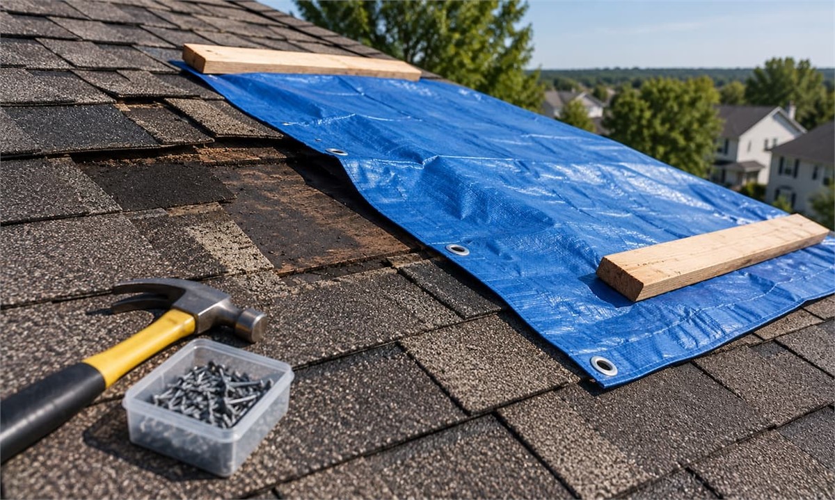 Temporary Fix for Missing Shingles: What to Do Right Now