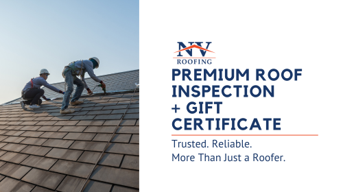 roof inspection and gift certificate - roofing
