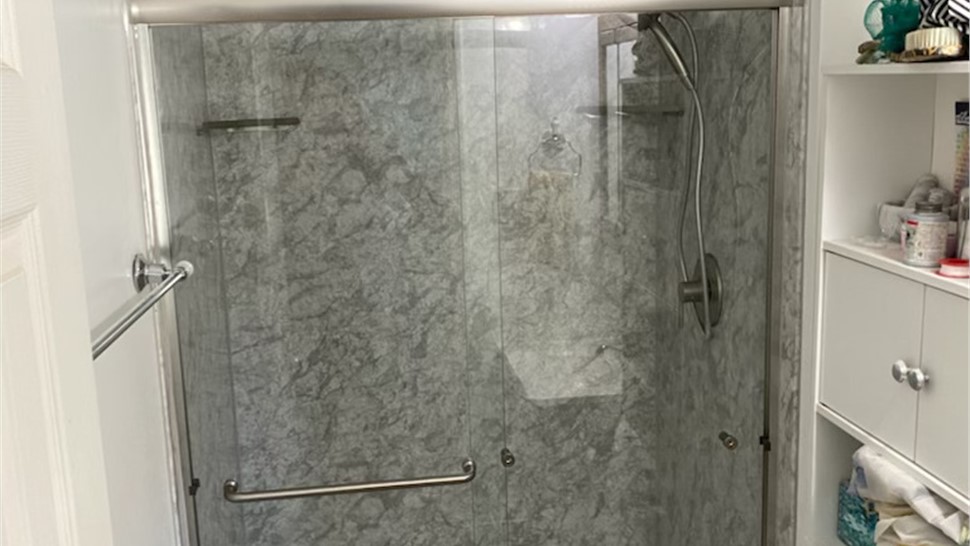 Showers Project in Crown Point, IN by NWI Baths