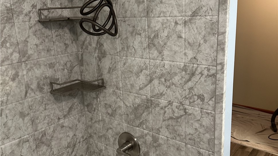 Showers Project in Country Club Hills, IL by NWI Baths