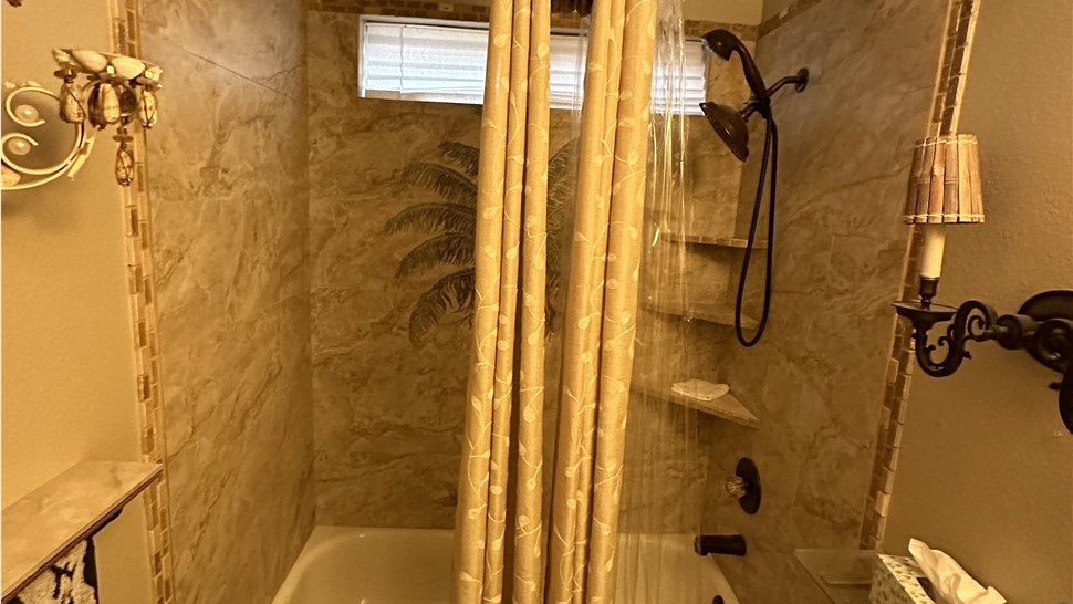 Tub/Shower Conversion Project in Glendale, AZ by Optum Home Solutions