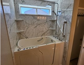 Accessible Baths, Shower Remodel Project in Mesa, AZ by Optum Home Solutions