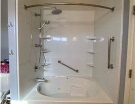 Tub Remodel Project in Maricopa, AZ by Optum Home Solutions
