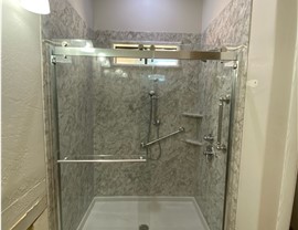 Shower Remodel Project in Phoenix, AZ by Optum Home Solutions