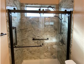 Tub/Shower Conversion Project in Goodyear, AZ by Optum Home Solutions