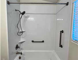 Tub/Shower Conversion Project in Phoenix, AZ by Optum Home Solutions
