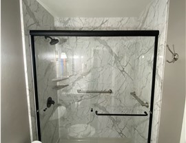 Tub/Shower Conversion Project in Glendale, AZ by Optum Home Solutions