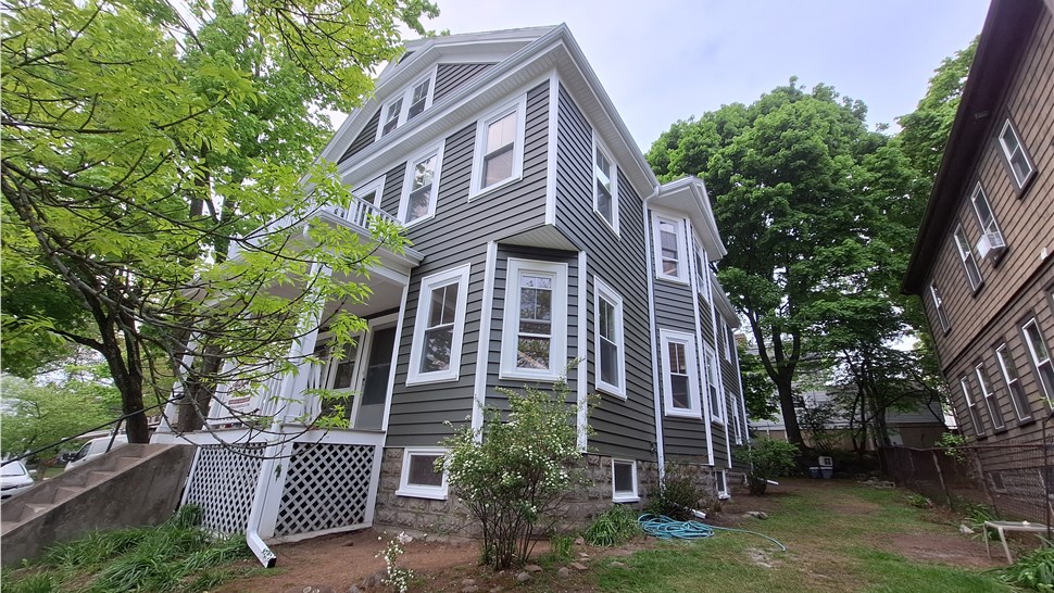 Siding Project in Somerville, MA by O'Sullivan Installs