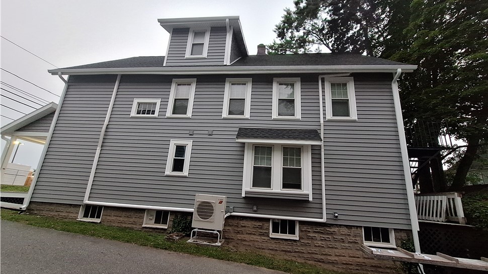 Siding Project in Somerville, MA by O'Sullivan Installs