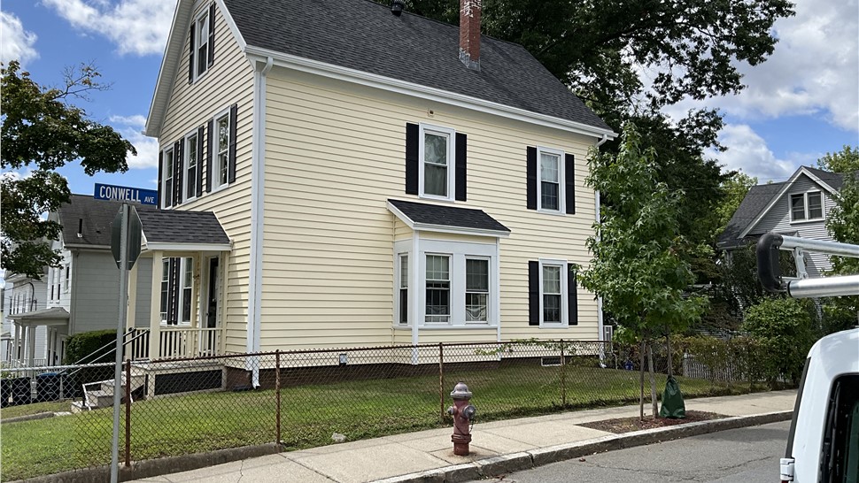 Siding Project in Needham, MA by O'Sullivan Installs