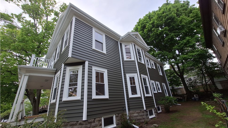 Siding Project in Somerville, MA by O'Sullivan Installs