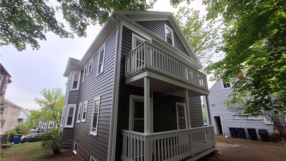 Siding Project in Somerville, MA by O'Sullivan Installs