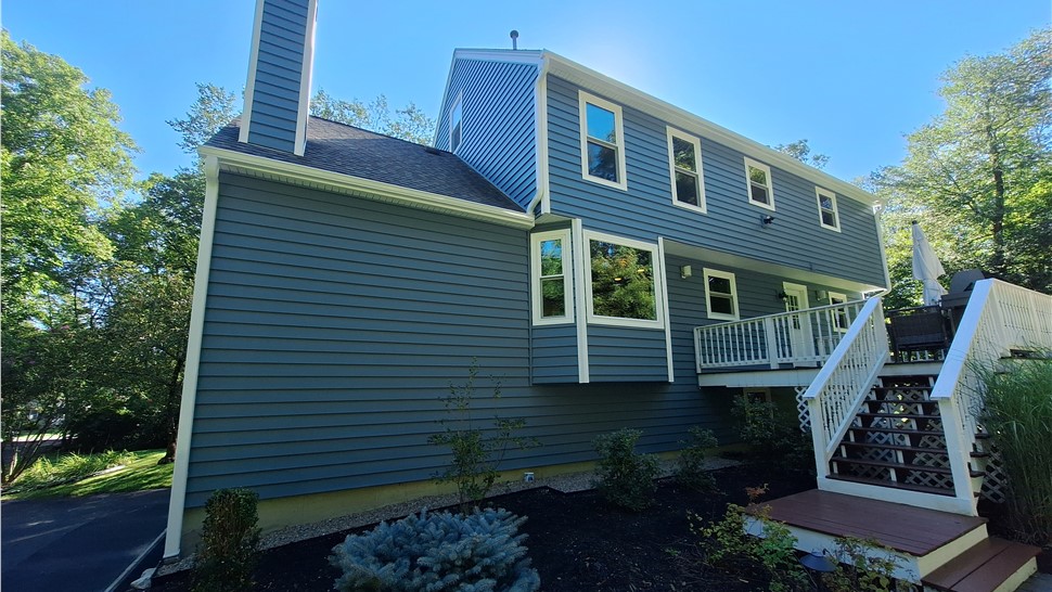 Vinyl Siding, Windows Project in Andover, MA by O'Sullivan Installs