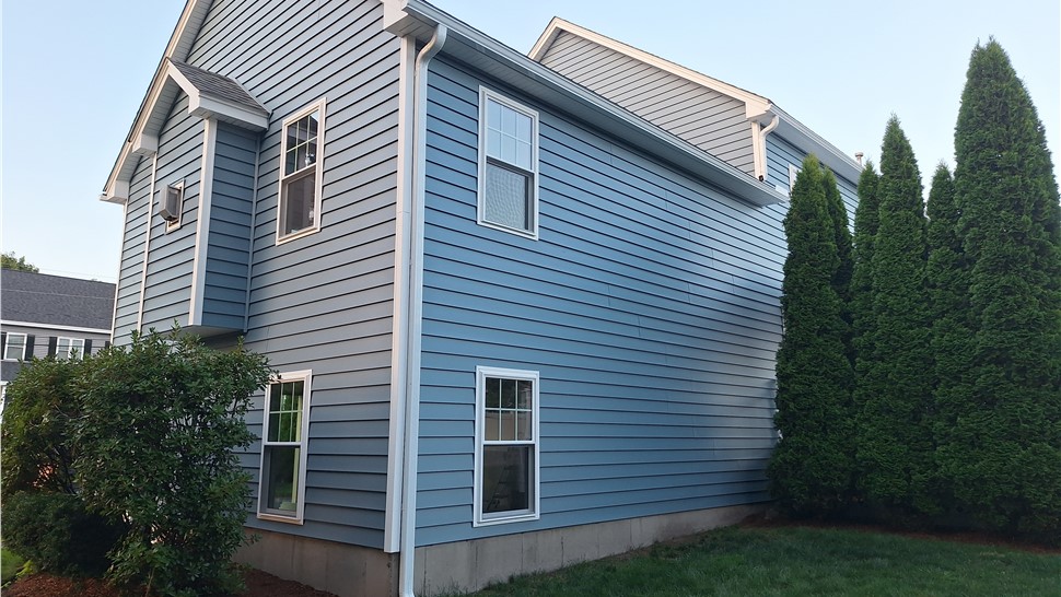 Vinyl Siding, Windows Project in Billerica, MA by O'Sullivan Installs