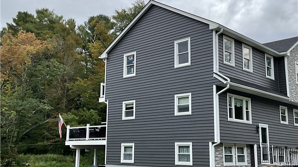 Siding Project in Merrimack, NH by O'Sullivan Installs