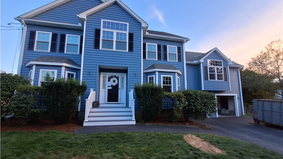 Vinyl Siding, Windows Project in Billerica, MA by O'Sullivan Installs
