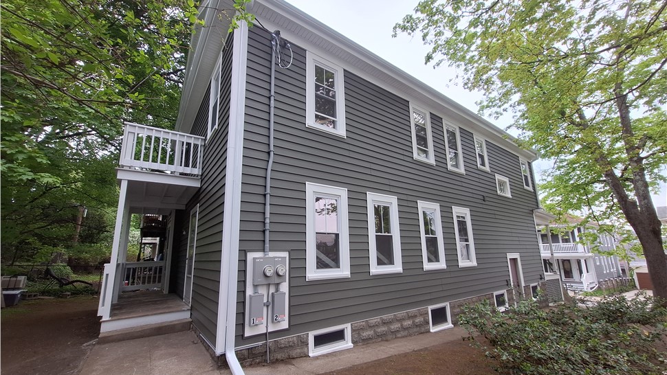 Siding Project in Somerville, MA by O'Sullivan Installs