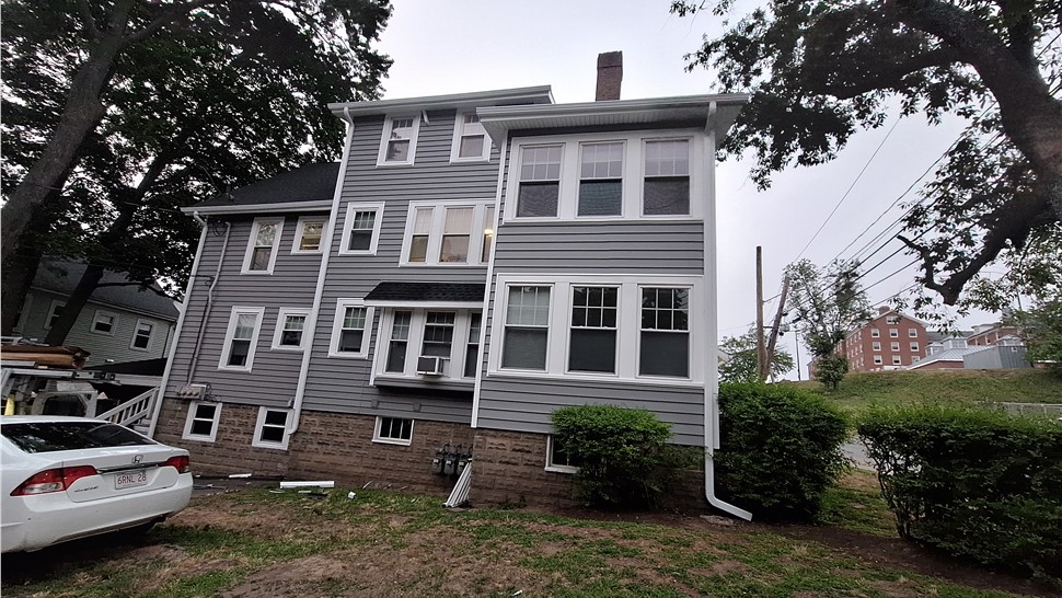 Siding Project in Somerville, MA by O'Sullivan Installs