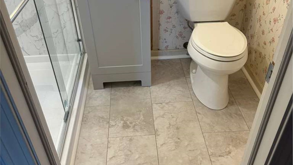 Showers Project in Hendersonville, NC by Palmetto Bath