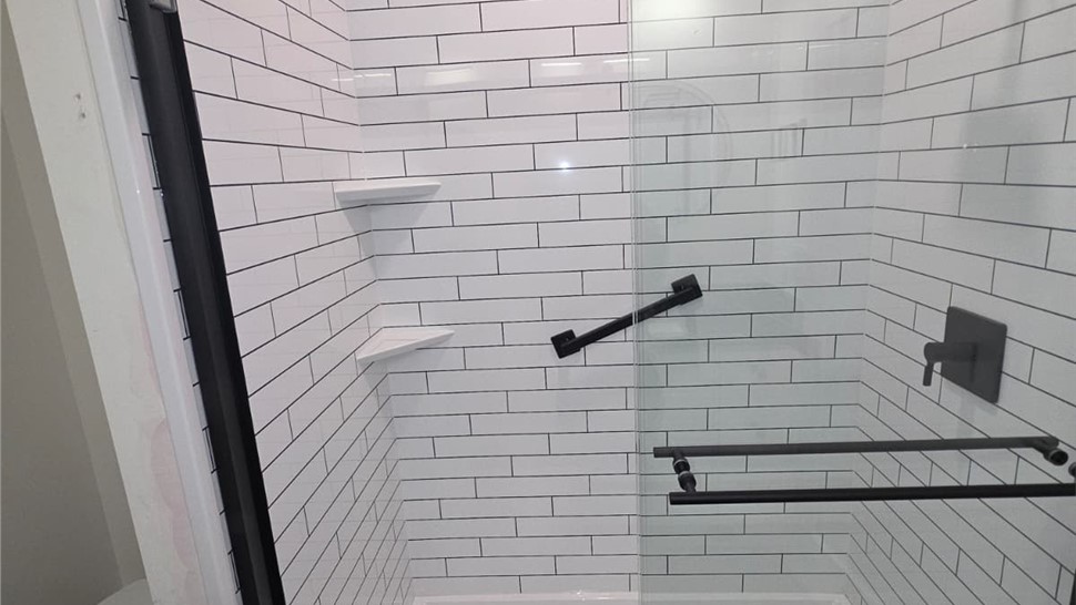 Conversion, Showers Project in Leicester, NC by Palmetto Bath