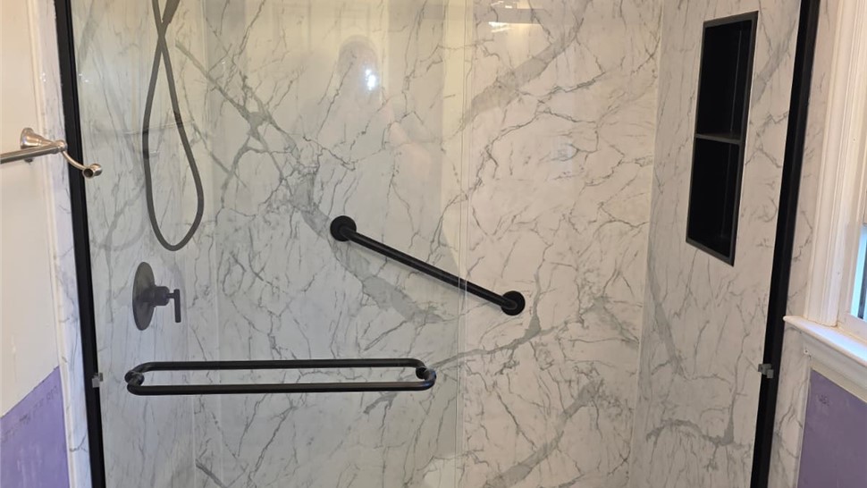 Bathroom Vanity, Conversion Project in Mills River, NC by Palmetto Bath