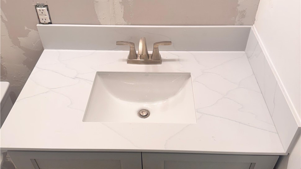 Bathroom Cabinet Refacing, Bathroom Remodeling, Baths Project in Hendersonville, NC by Palmetto Bath