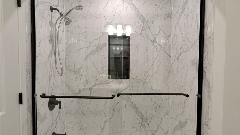 Showers Project in Fort Mill, SC by Palmetto Bath