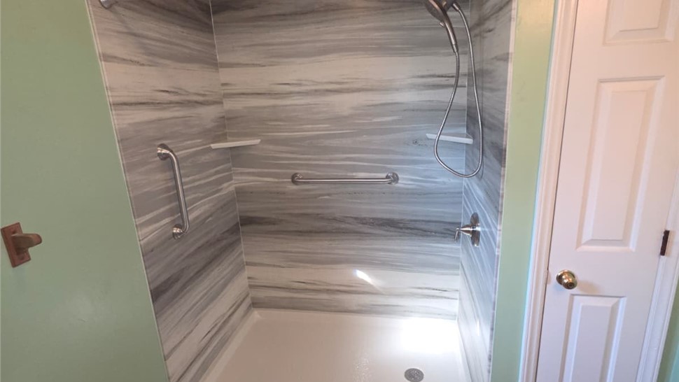 Conversion, Showers Project in Mooresboro, North Carolina by Palmetto Bath