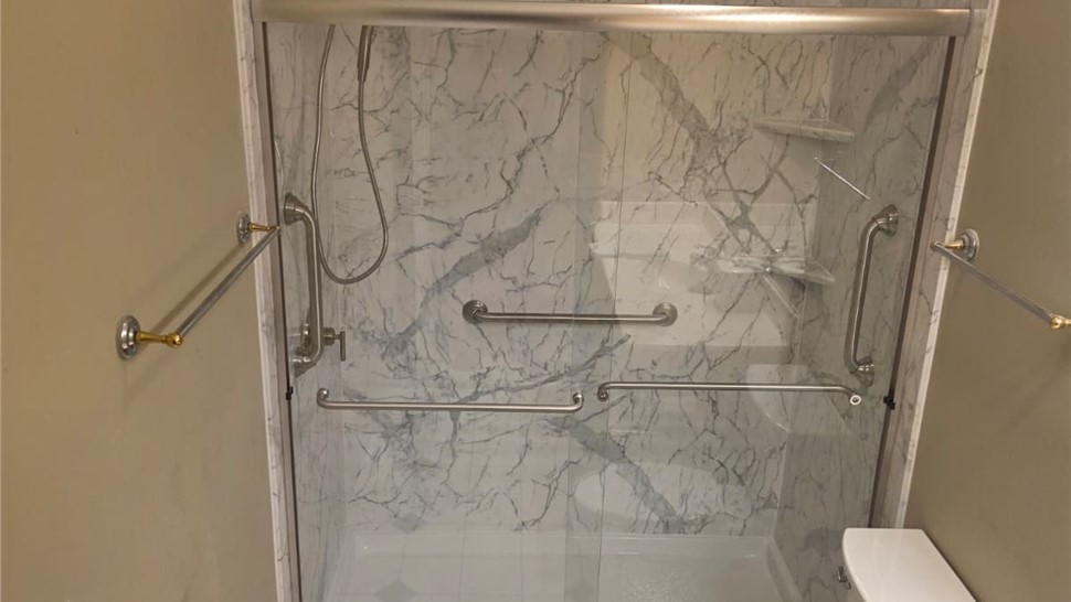 Conversion, Showers Project in Hendersonville, North Carolina by Palmetto Bath