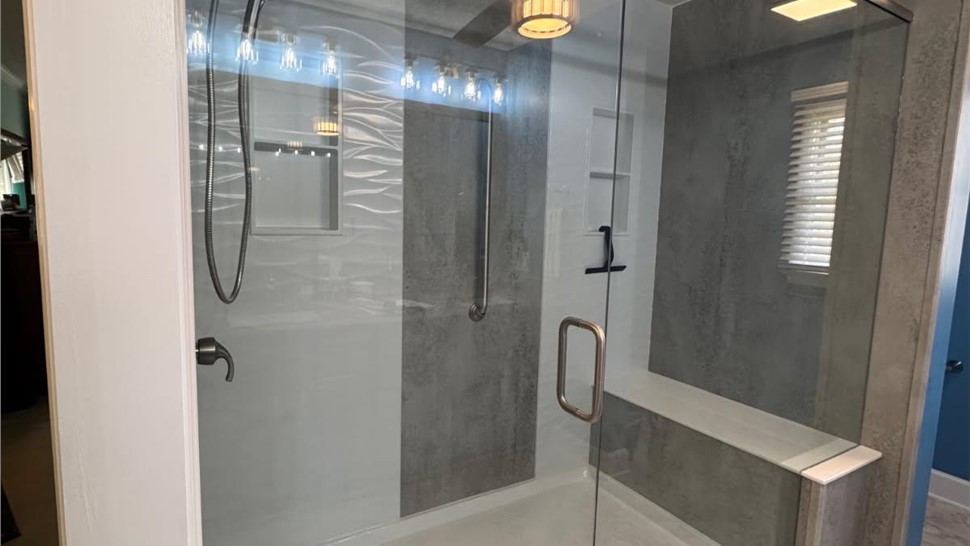 Conversion, Showers Project in Forest City, NC by Palmetto Bath