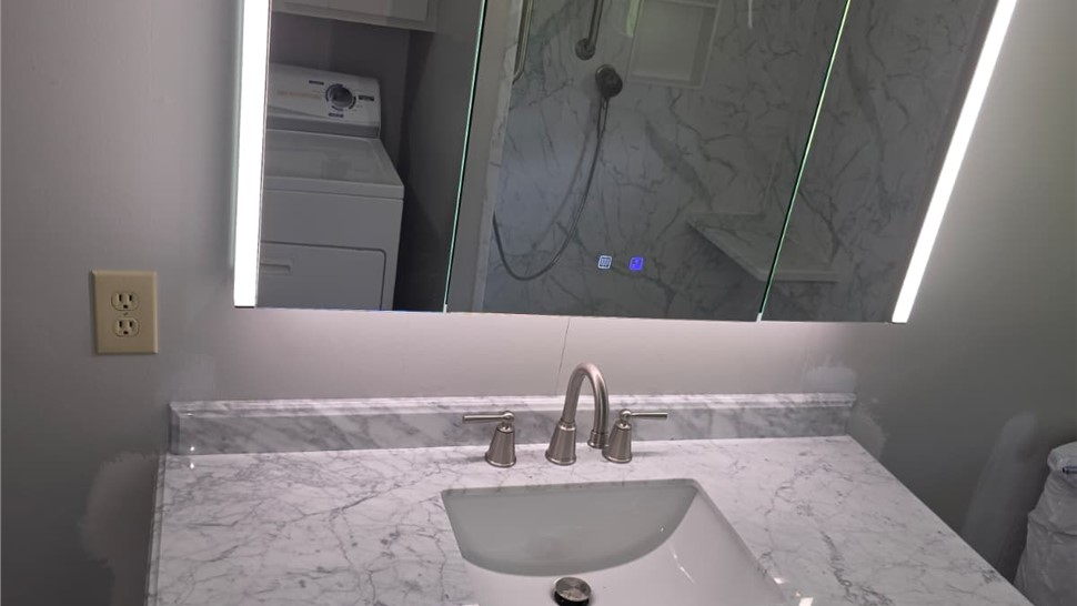 Bathroom Remodeling, Bathroom Vanity, Conversion, Showers Project in Mills River, North Carolina by Palmetto Bath