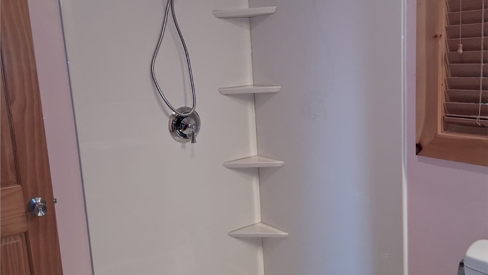 Showers Project in Old Fort, North Carolina by Palmetto Bath