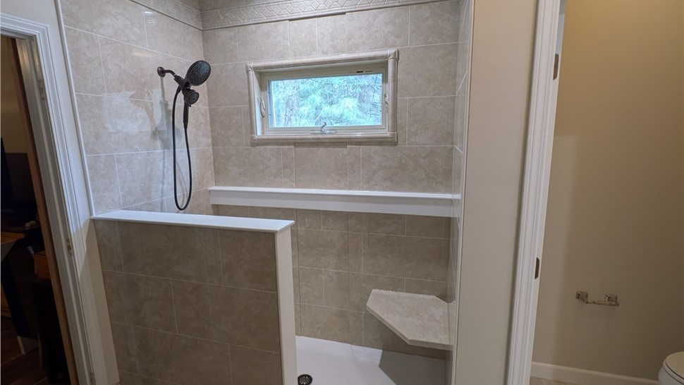 Bathroom Remodeling, Bathroom Vanity, Showers Project in Hendersonville, NC by Palmetto Bath