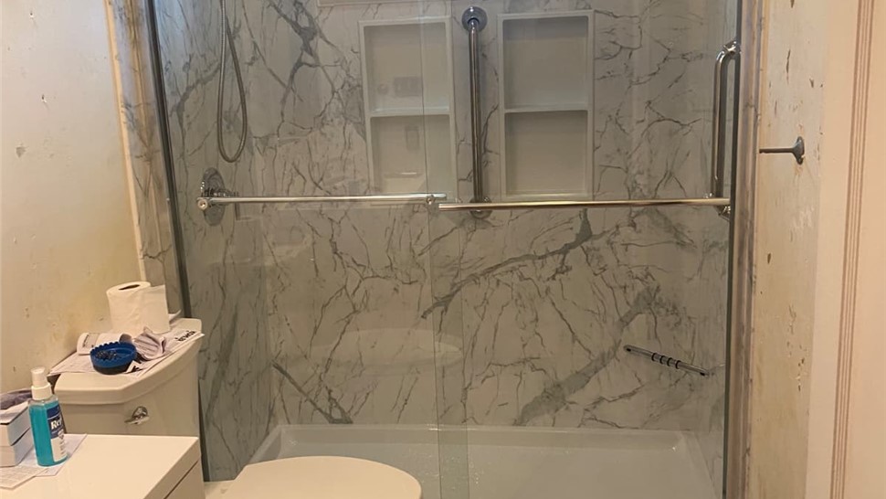 Showers Project in Asheville, North Carolina by Palmetto Bath