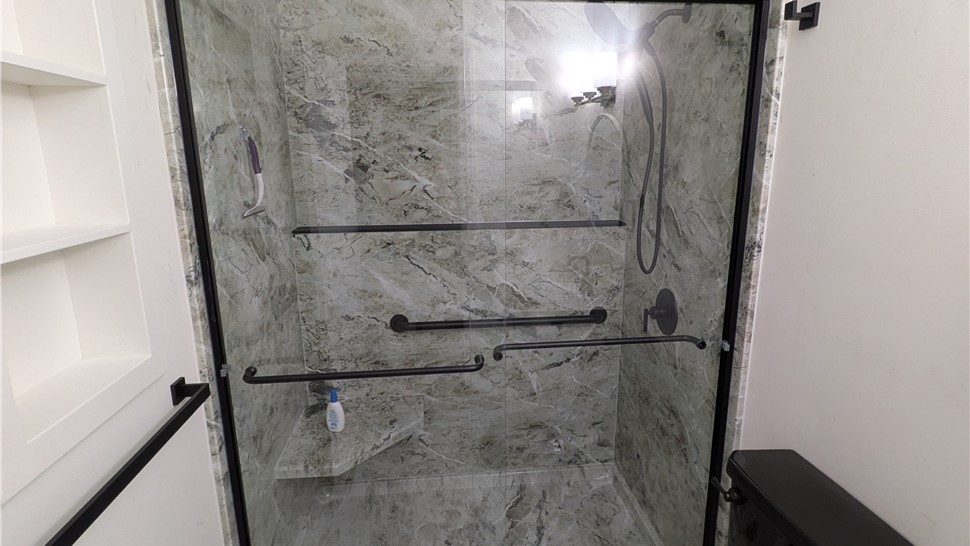 Bathroom Remodeling, Bathroom Vanity, Conversion, Showers Project in Weaverville, North Carolina by Palmetto Bath