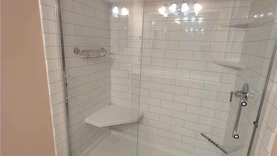 Bathroom Remodeling, Bathroom Vanity, Showers Project in Greenville, SC by Palmetto Bath