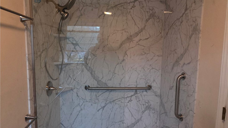 Bathroom Vanity, Conversion, Showers Project in Mills River, NC by Palmetto Bath