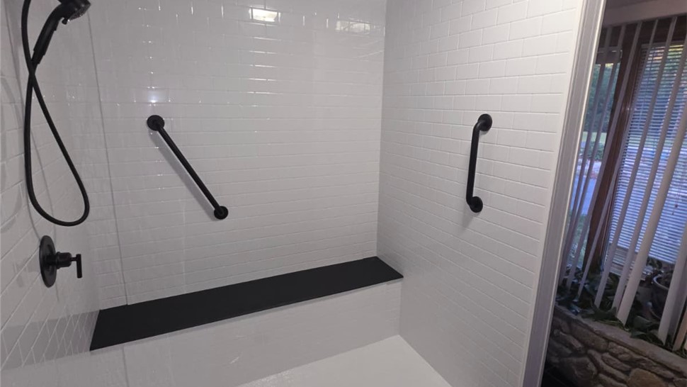 Bathroom Remodeling, Conversion, Showers Project in Fletcher, North Carolina by Palmetto Bath