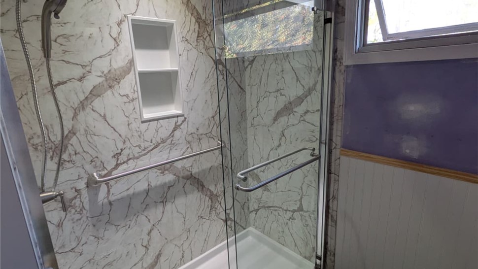 Bathroom Remodeling, Bathroom Vanity, Conversion, Showers Project in Rutherfordton, NC by Palmetto Bath