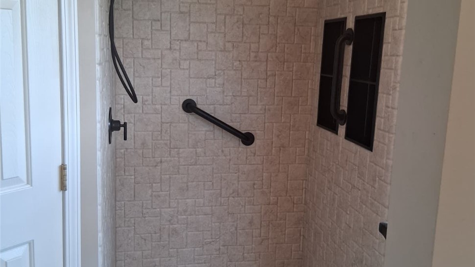 Showers Project in Marshall, North Carolina by Palmetto Bath