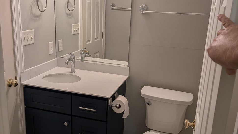Bathroom Vanity Project in Asheville, North Carolina by Palmetto Bath