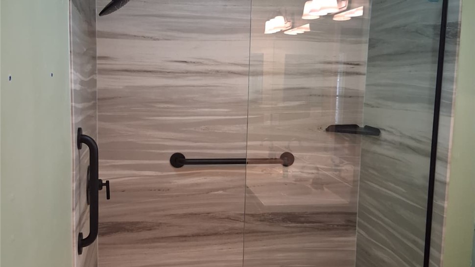 Conversion, Showers Project in Hendersonville, NC by Palmetto Bath